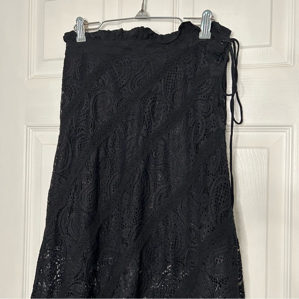 Free People For Love and Lemons Danielle Midi Skirt - Picture 5 of 12